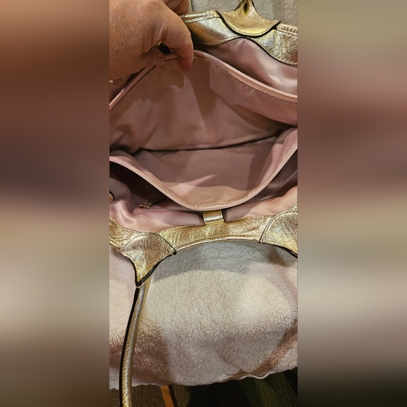 COACH SIGNATURE FLORAL TOTE PURSE - Picture 4 of 8